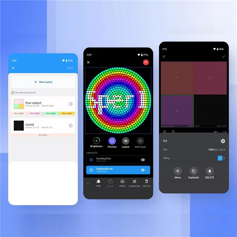 AB42-2X SP801E Wifi Art-Net LED 컨트롤러 LED 매트릭스 패널 모듈 WS2812B WS2811 라이트 스트립 무선 제어 DC5-24V