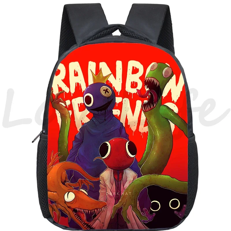 Kids Toddler Cartoon School Bag Rainbow Backpack Friends Kindergarten bag Children Boys Mini Mochila Book Storage Back Pack gift