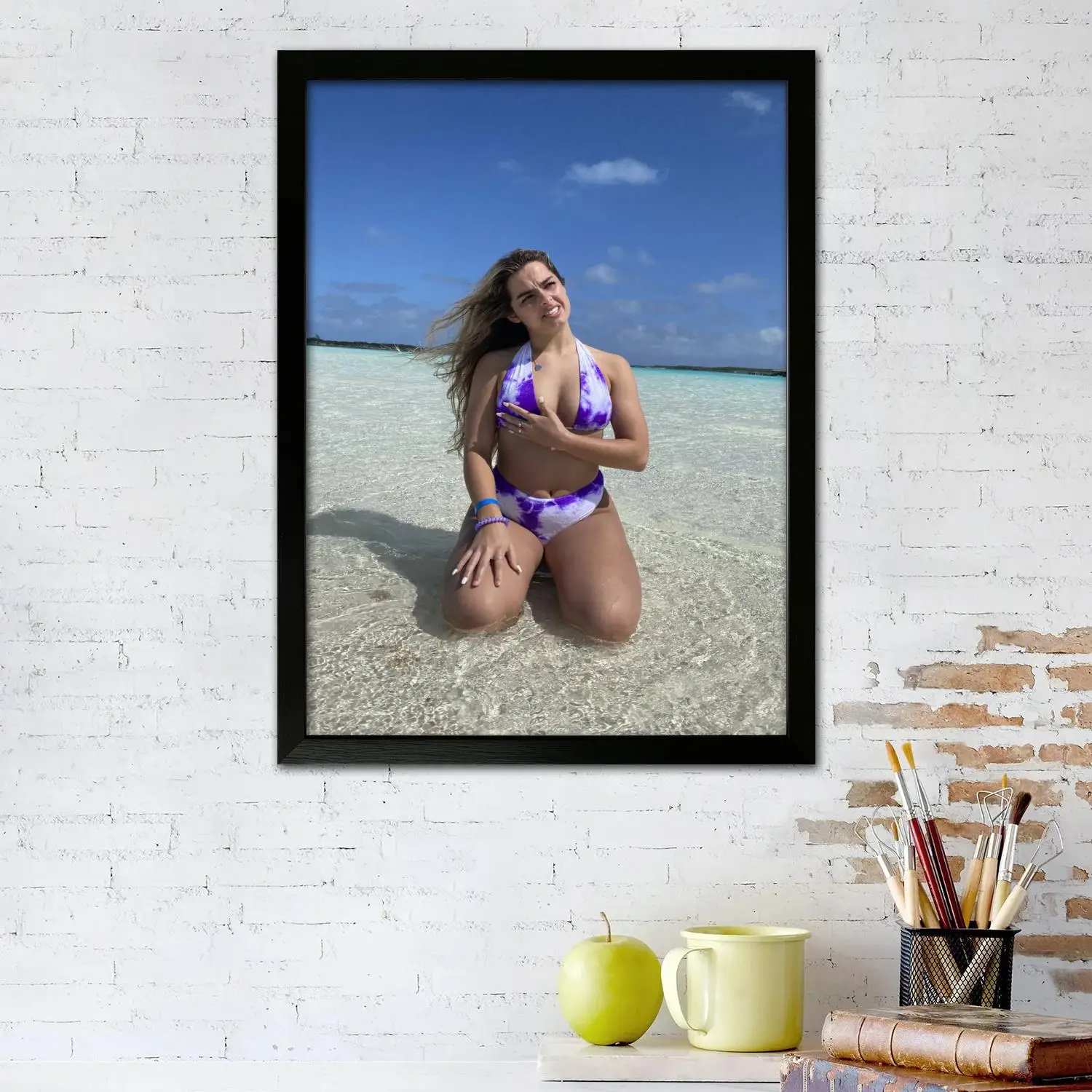 ملصق فني من القماش من أديسون راي، لوحة فنية جدارية، طباعة صور، عائلة حديثة، ديكور غرفة النوم، ملصقات، لوحة زخرفية