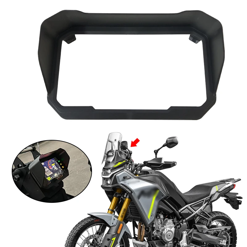 For CFMOTO 450MT 450mt 450 MT mt450 ﻿ Motorcycle Accessories Instrument Hat Sun Visor Meter Cover Guard Protector