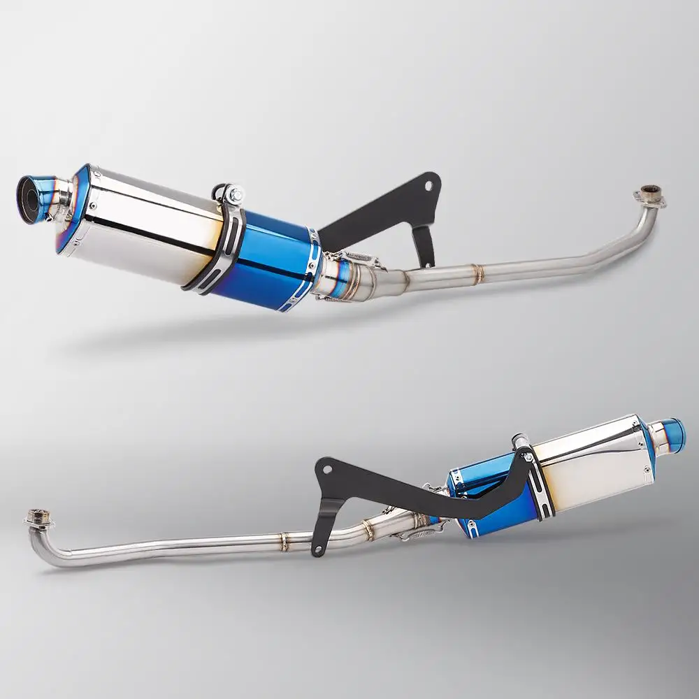 

Motorcycle full exhaust system For Cross super CUB110 CC110 CUB125 CUB CC110 2021-2024 High performance low/high exhaust