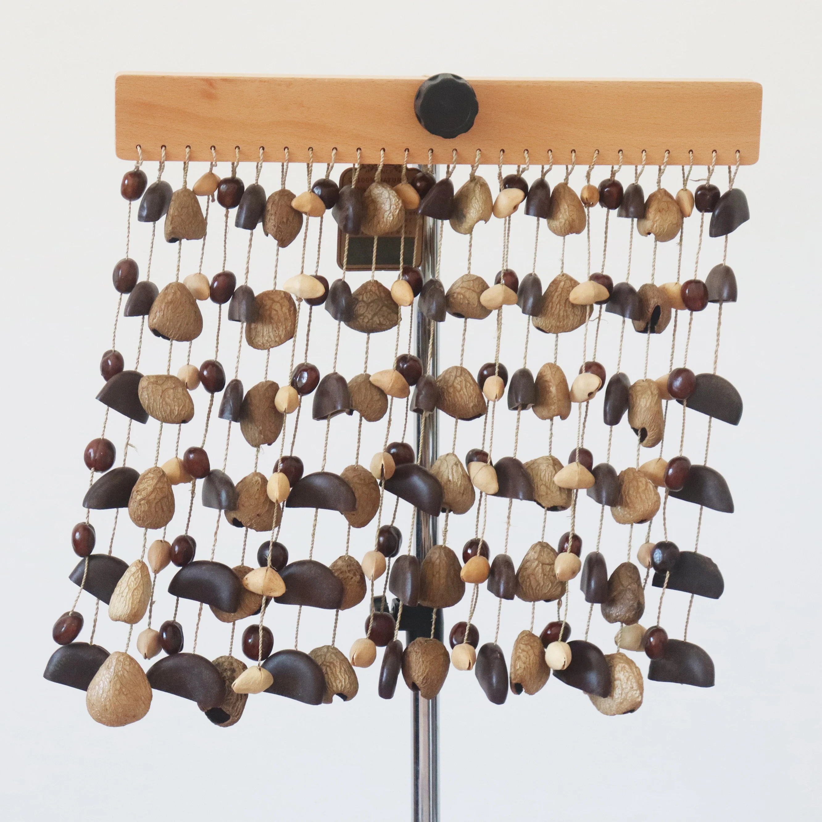 Sound Healing Natural Seeds Shell Chimes Instruments Natural Nut Shaker Nutshell Chimes