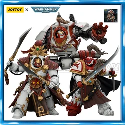 [Pre Order]JOYTOY Warhammer 40K 1/18 Action Figure White Scars Qin Xa Master of the Keshig Hibou Khan Contemptor Dreadnought Toy