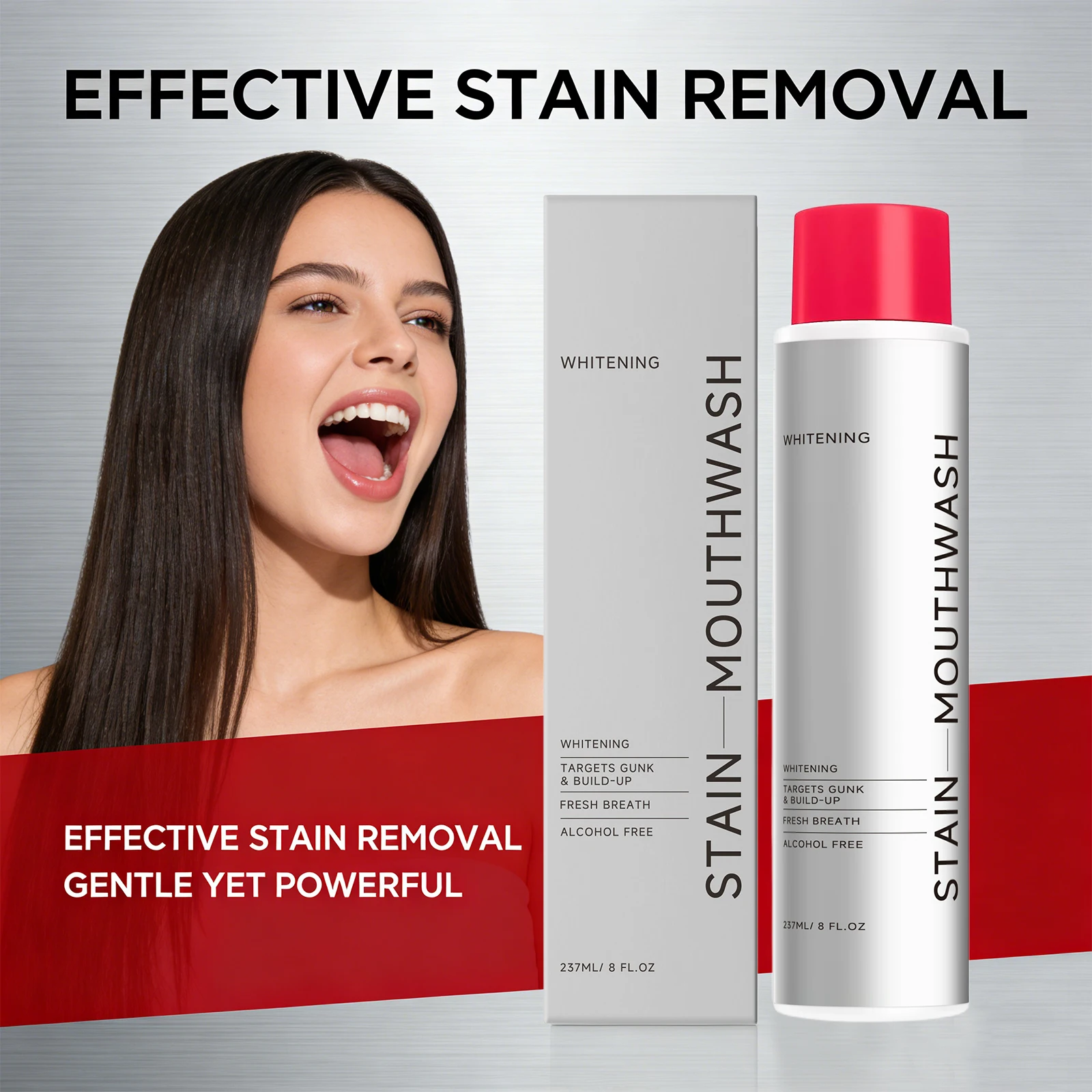 Stain Removal Mouthwash for Teeth Stains Yellow Stains Remover Fresh Breath Remove Mouth Odor Oral Hygiene Cleaning Mouthwash