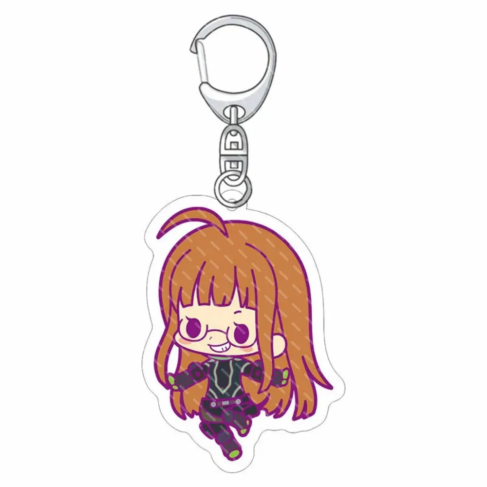 Q Version Anime Keychain Goro Akechi Anne Takamaki Makoto Niijima Futaba Sakura Cute Figures Key Chain Fans Collection