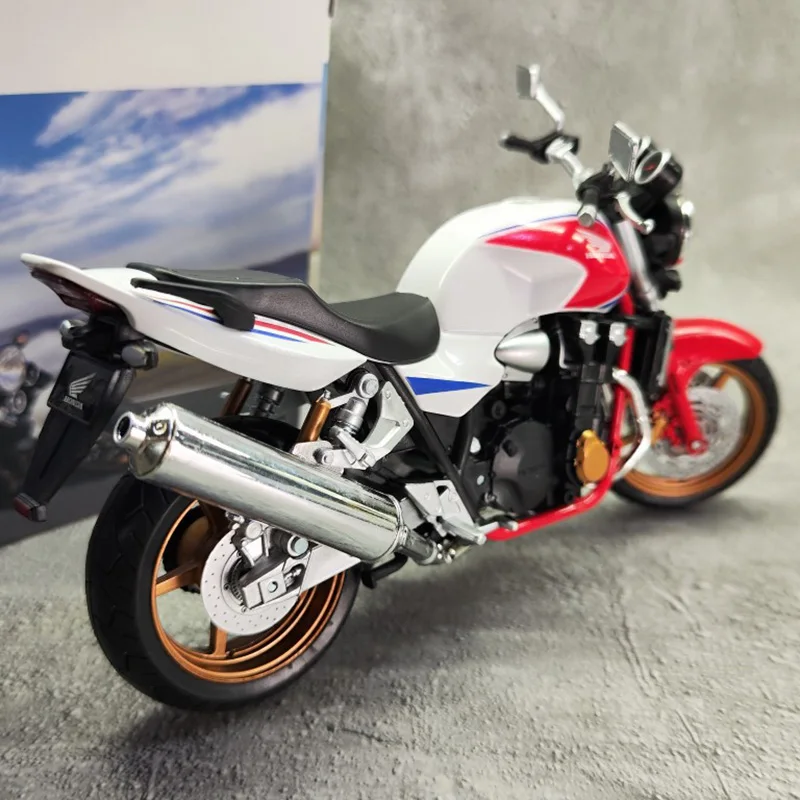 自動-オートバイシミュレーション合金モデル、ダイキャストストリートカー、収集可能なおもちゃ、ギフトディスプレイ装飾、ホンダcb1300sf、1:12スケール