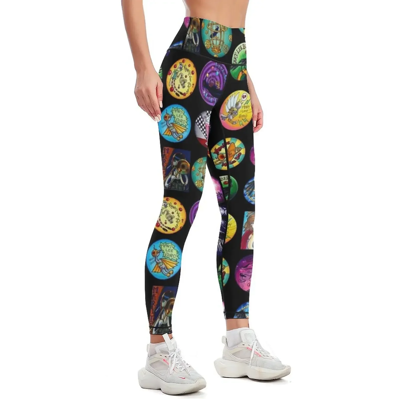 Bird Mash UP Leggings Sports female sport set for fitness gym womans Womens Leggings