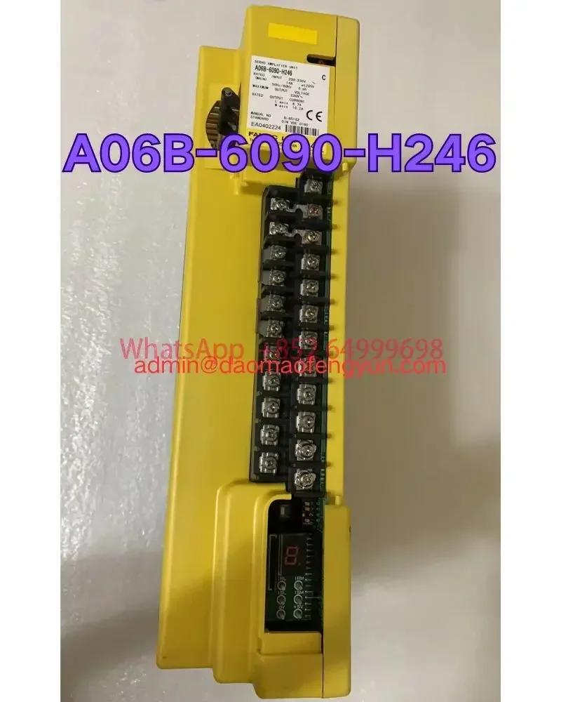 A06B-6090-H246 Used servo drive tested ok