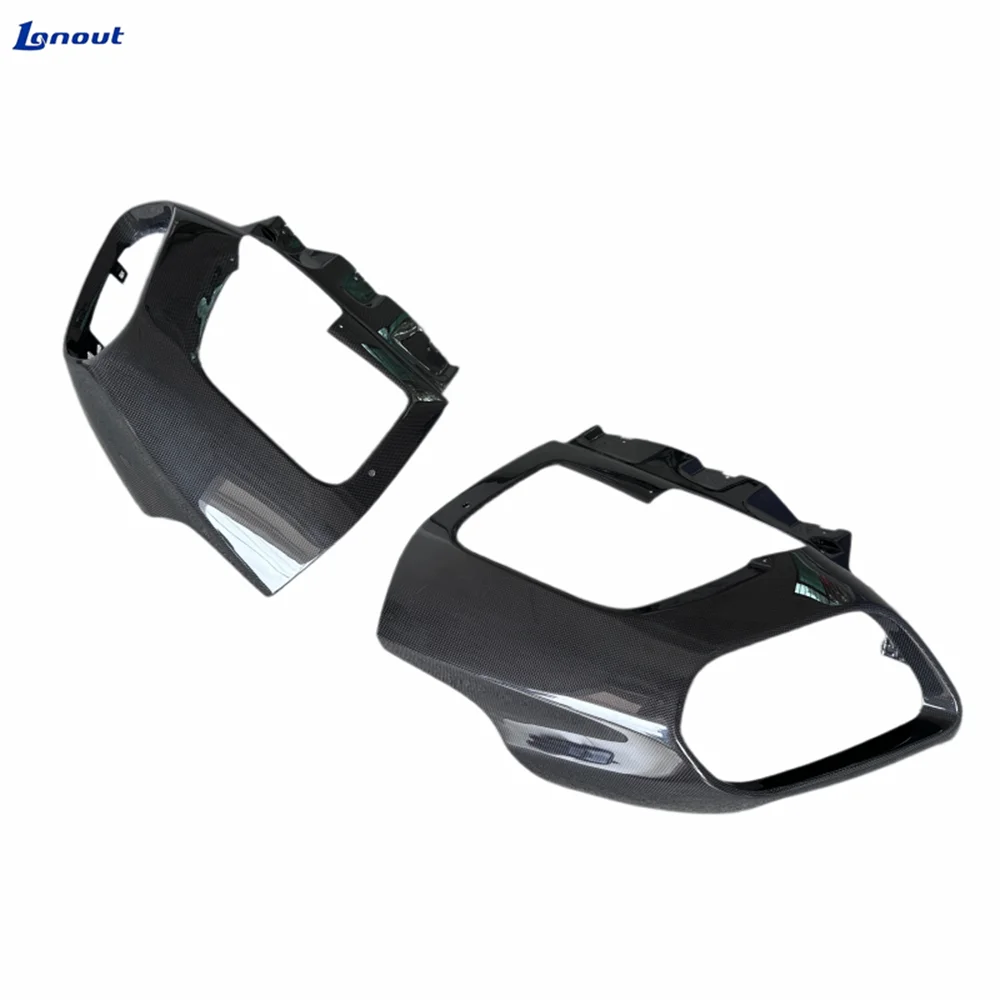 For Ferrari 812 GTS Modification OEM Style 3k High-quality Dry Carbon Fiber Body Kit Rear Bumper Corner air Turbulence Kit