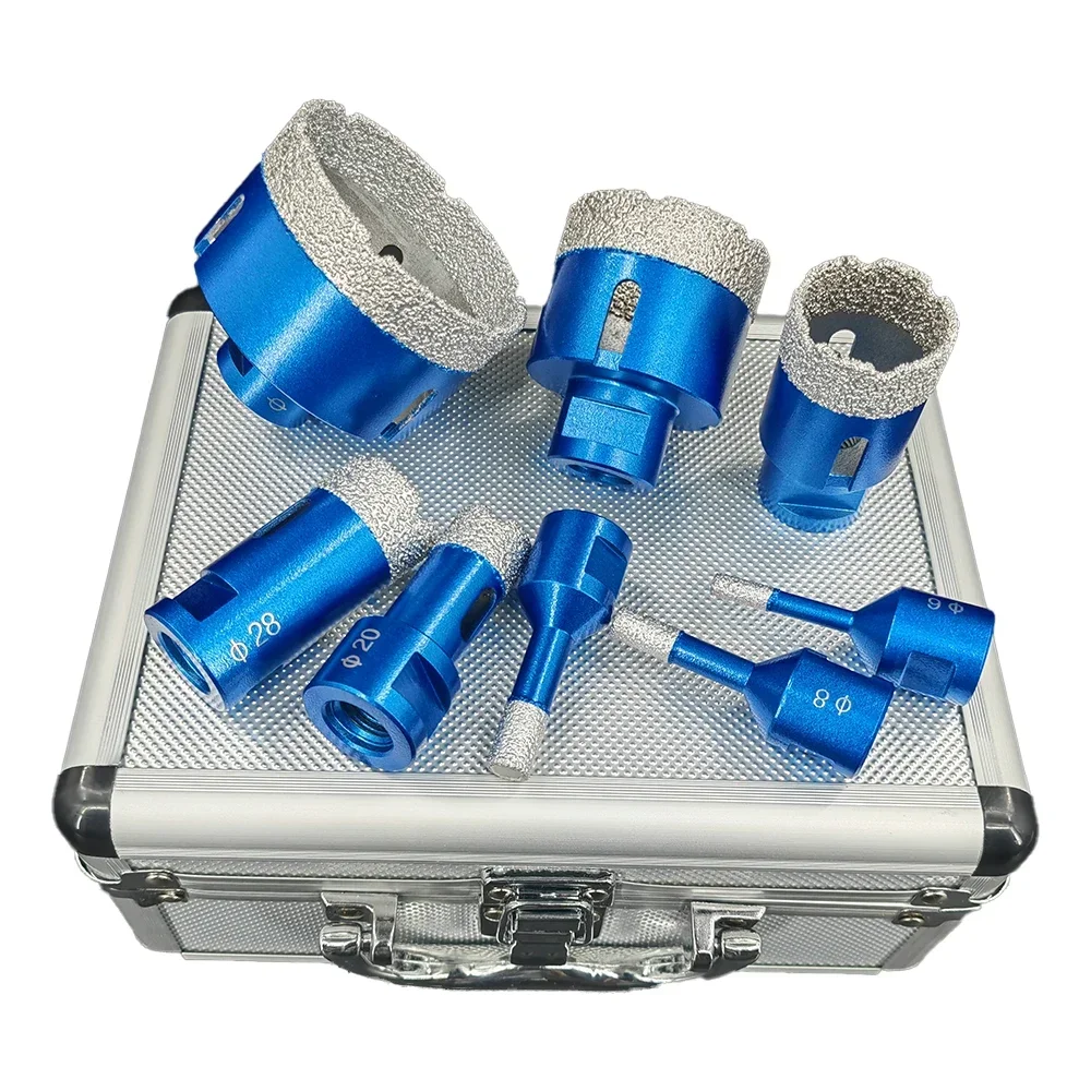 

Diamond Drilling Crown Drill Tools Set Box Diamond Tool Wet Diamond Drilling For Ceramic Tile