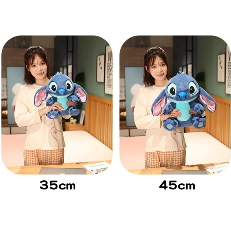 Disney Stitch Engel blau lila Stich Puppe Plüschtiere Kind schlafen tröstend Kissen Stofftier Geburtstags geschenke für Kinder