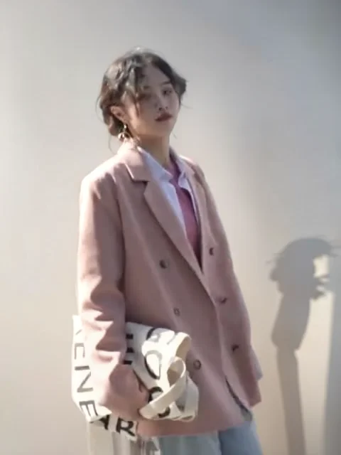 

Женский блейзер Y2K в японском стиле с вырезами на горловине, свободный крой, для путешествий, современный, повседневный, с ажурным дизайном горловины, открытый спереди, простой и стильный