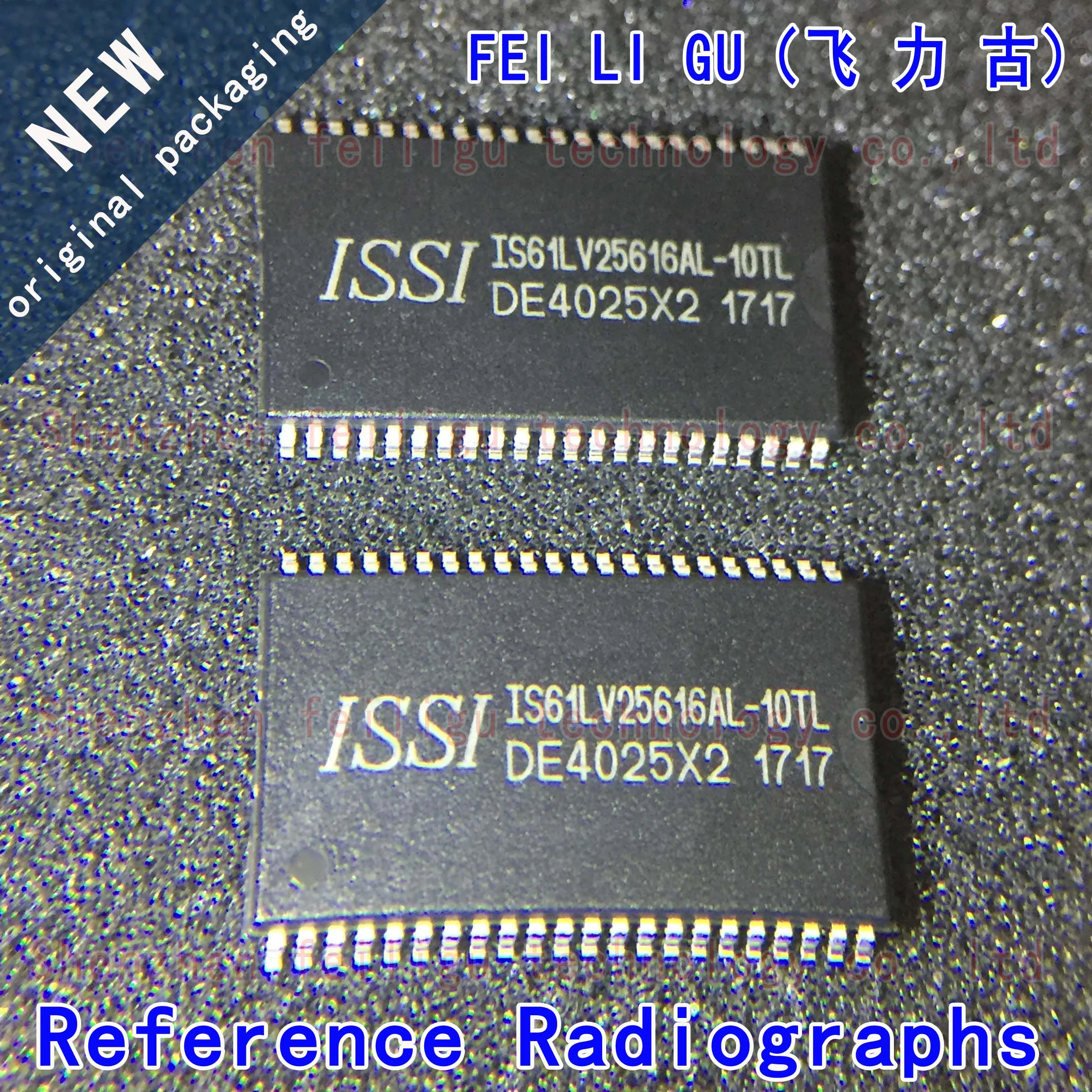 1~30PCS 100% New original IS61LV25616AL-10TL IS61LV25616AL-10TL Package:TSOP44 SRAM-Asynchronous 4Mb Memory Chip