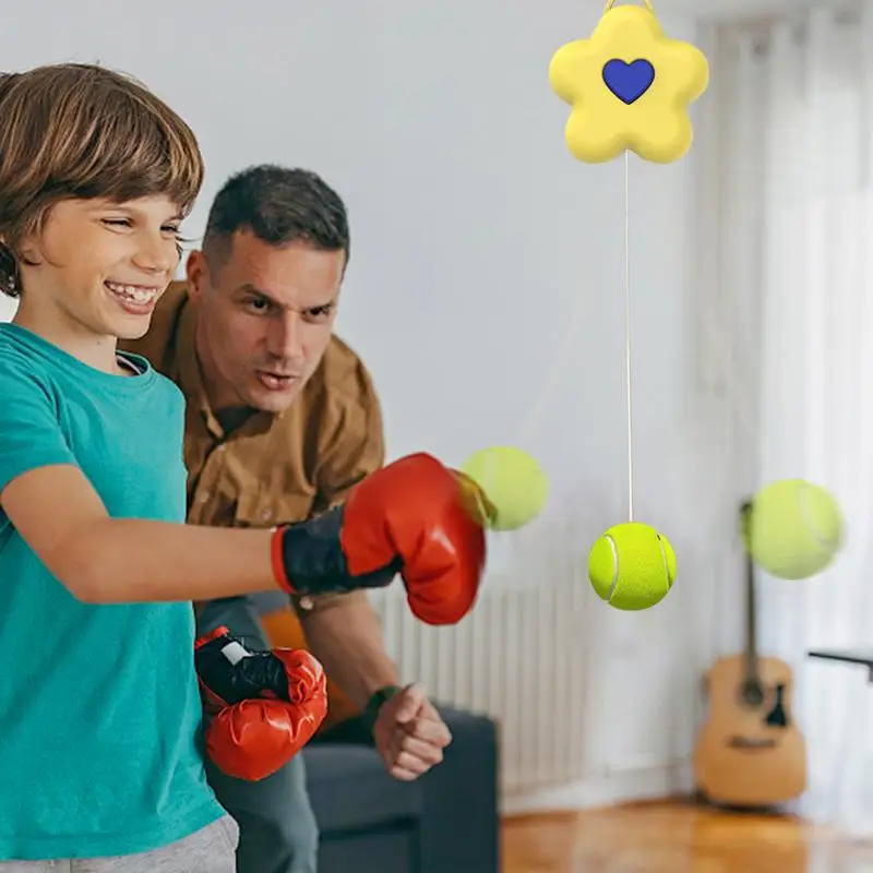 Boxing Reflex Ball 3 Boxing Balls Hang On The Wall Punching Speed Fight Skill And Hand Eye Coordination Training