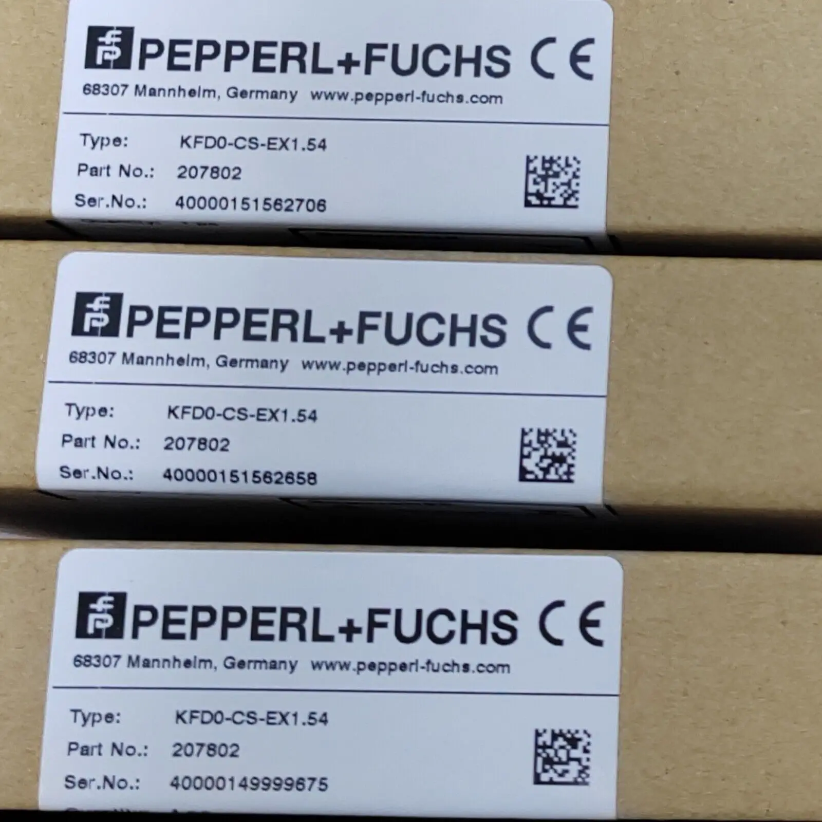 Pepperl+Fuchs   KFD0-CS-EX1.54   signal isolator safety barrier Brand New-207802