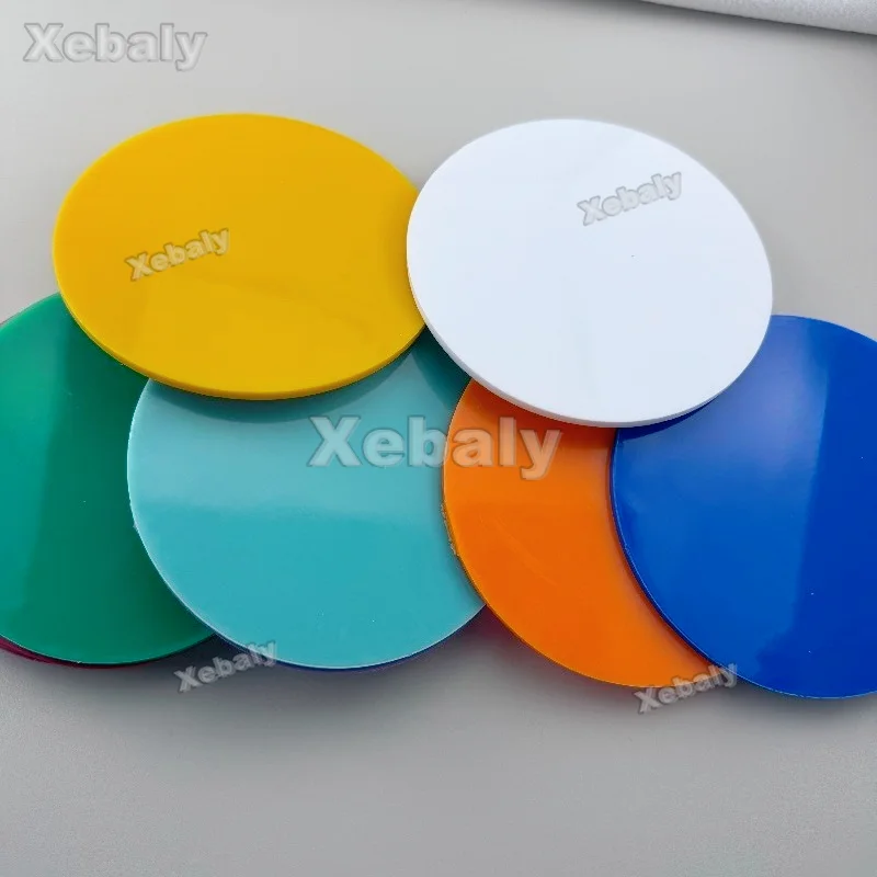 10Pcs Dental 4mm Monochrome Thermoformed Sheet for Sports Mouthguard Teeth Protector Film
