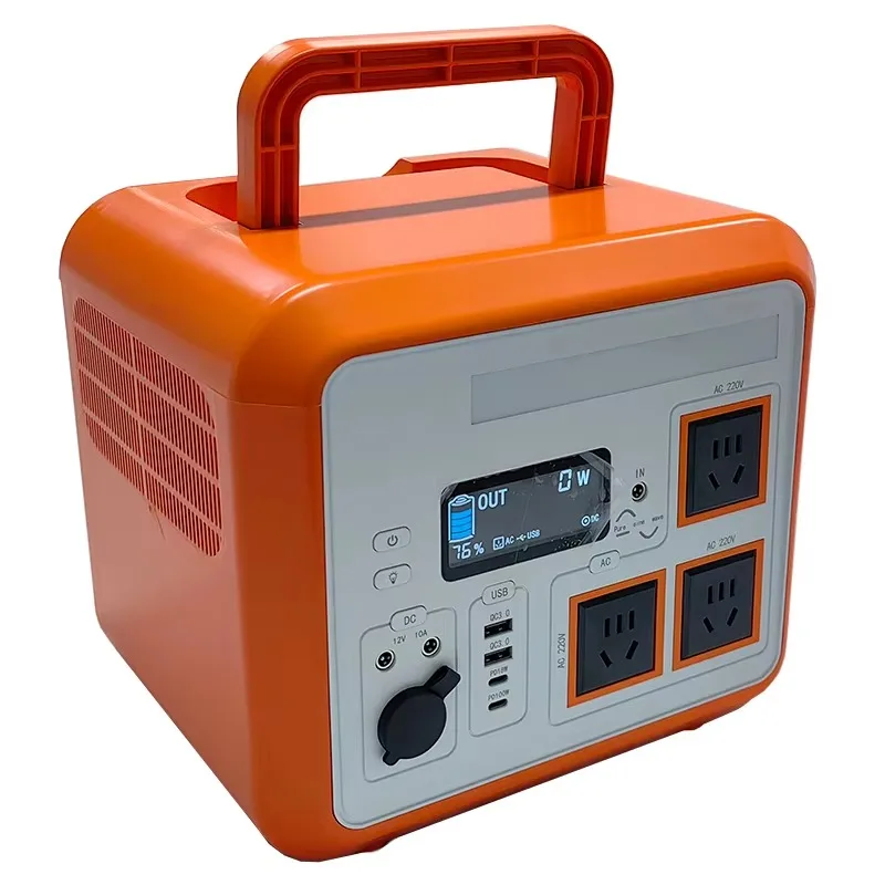 1000W To 2000W Solar Generator, Rechargeable Portable Power Station, Complete Panel Set for Outdoor Camping Emergency