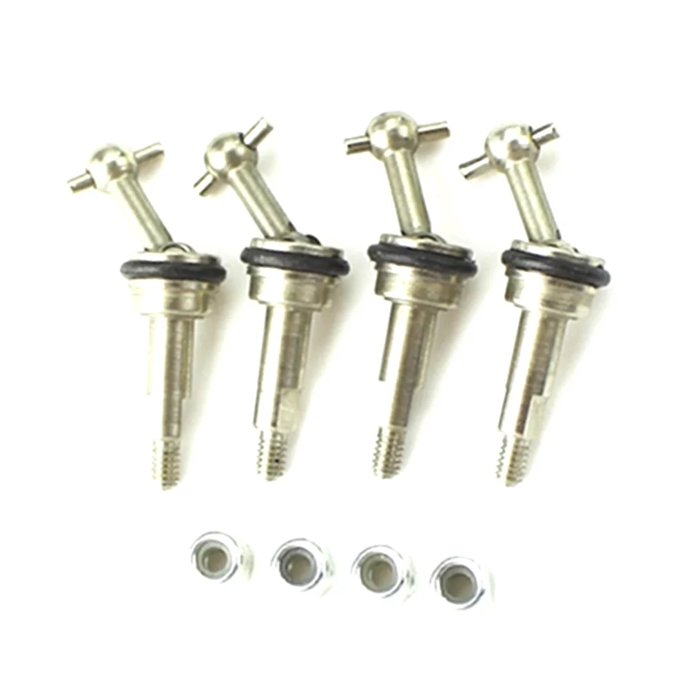 4pcs Metall cvd Universal gelenkwelle mit m2 Mutter für wltoys k969 k989 k979 p929 rc Auto Upgrades Teile