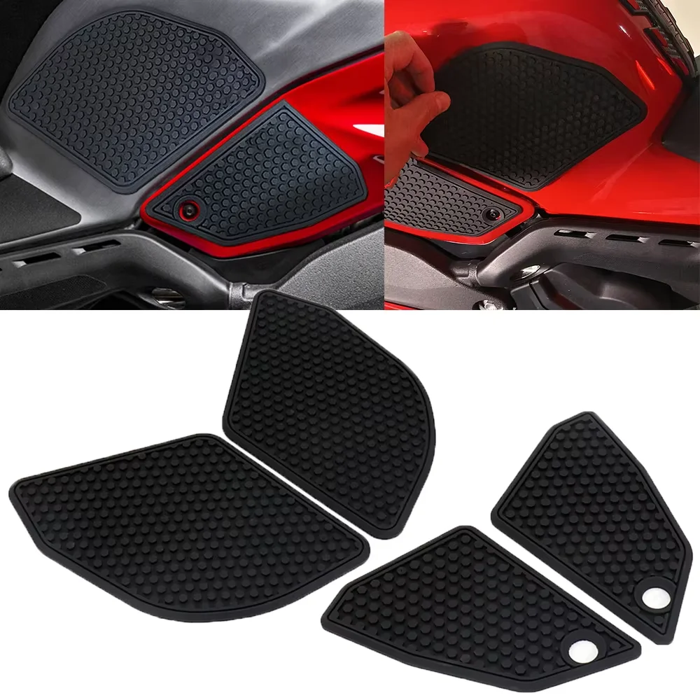 ドゥカティ-パニガーレ-v4-v4s-v4-r-v4-sp2-2022年モデルに適したバイク燃料タンクステッカー保護カバー