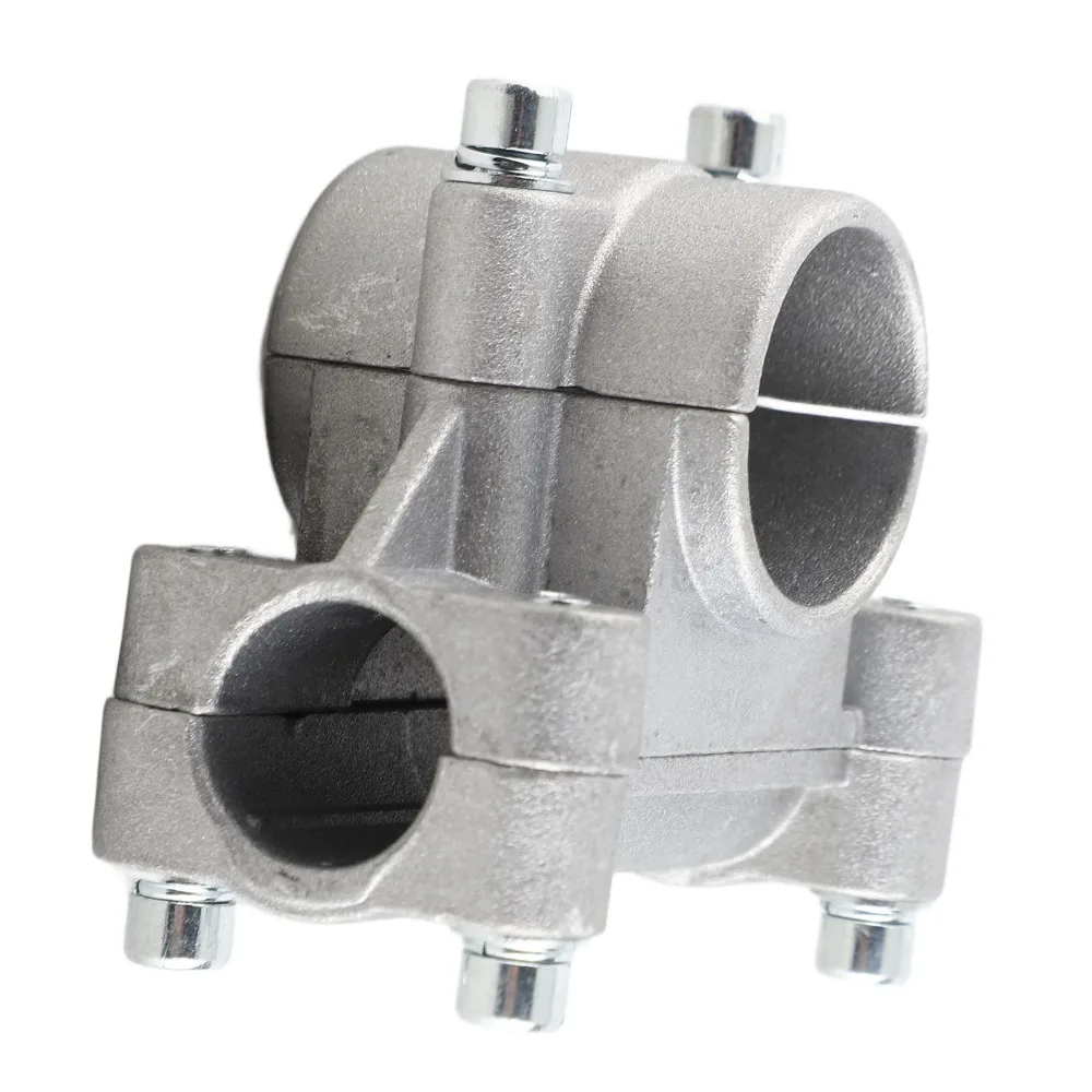 28mm Handle Bracket Clamp​ ​Aluminum Alloy Material​ ​Cross Fixed Frame​ ​Grass Trimmer Clamp​ ​ ​Handheld Holder​