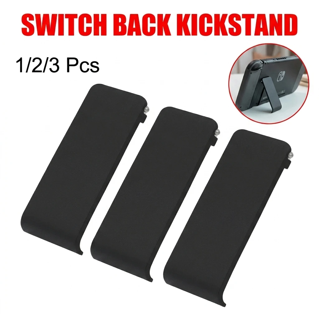 1/2/3 Stück 1 Stück für Nintendo Switch Konsole Rückhalterung Stativ Langlebig für NS Rückabdeckung Halterung Spielteile Zubehör