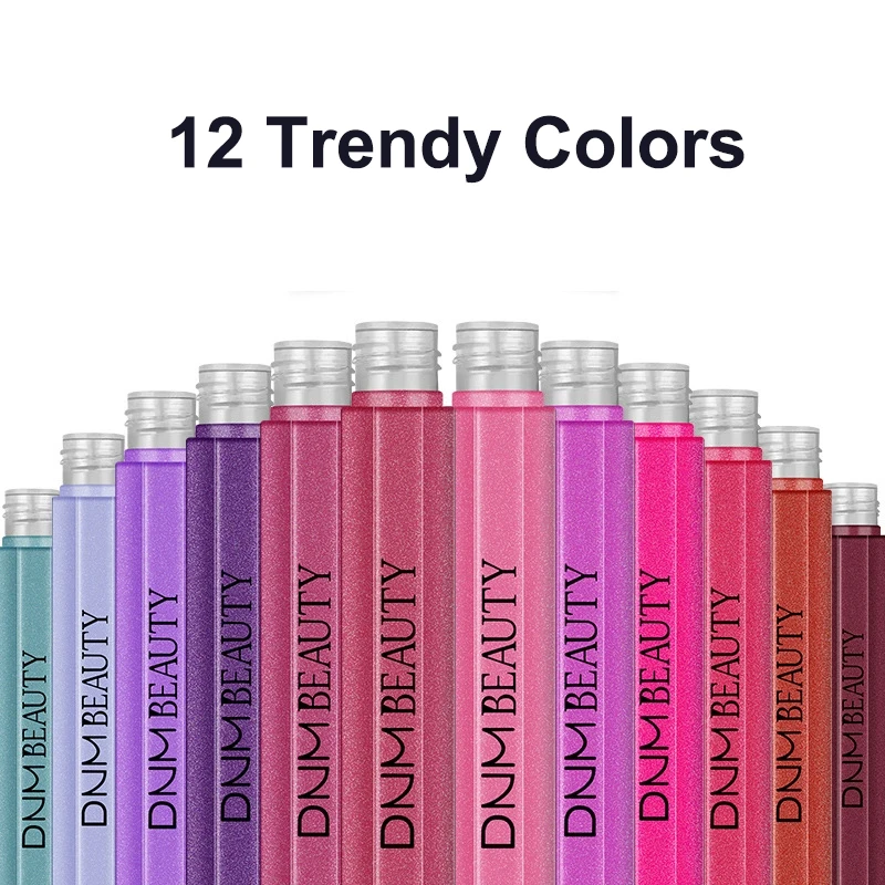 1Pc Waterproof Long-Lasting Liquid Lipstick Matte Lip Gloss in Red Pink Purple Nude - Cosmetic Lip Tint Stain Makeup