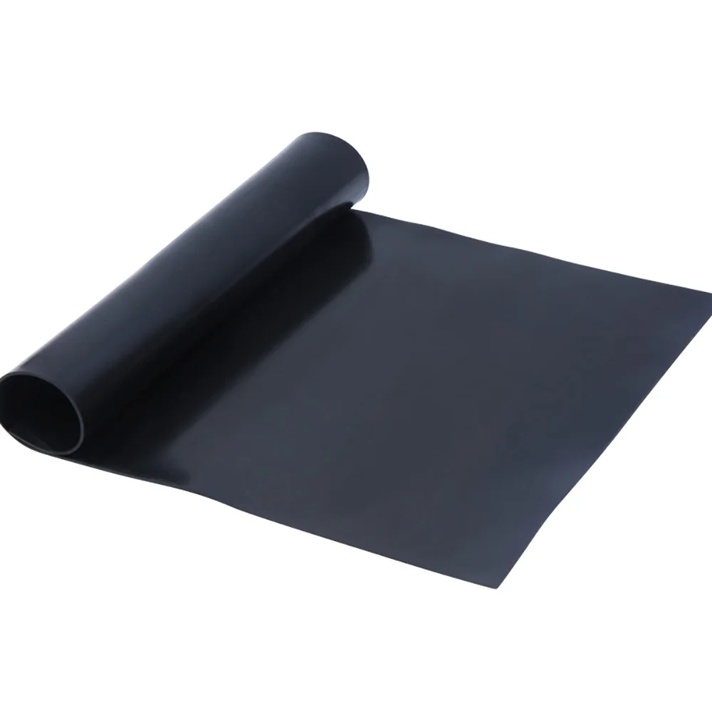 Rubber Sheet Thick 1mm-15mm Black Square Rubbers Plate 200*200mm 500*500mm Soft Cushion Oil Resistant Gasket AntiSlip Insulation