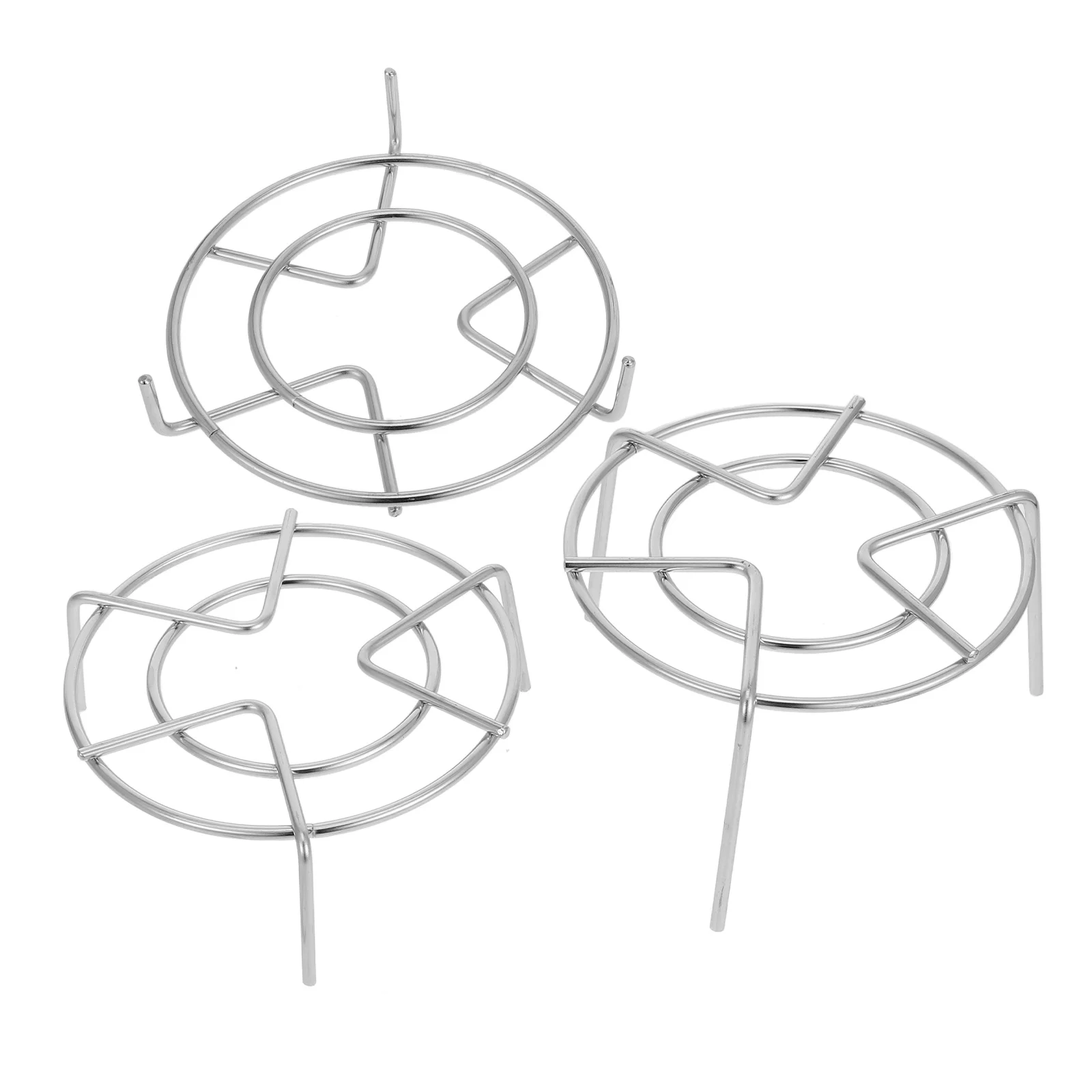 

3 PCS Electric Pressure Cooker Steam Rack Stainless Steel Metal Trivets for Hot Dishes