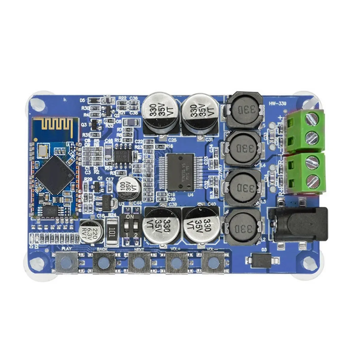 

(A23G) Плата Bluetooth-усилителя TDA7492P 2x50W CSR4.0, цифровой аудиоприемник, стереоусилитель мощности, модуль для домашнего аудио