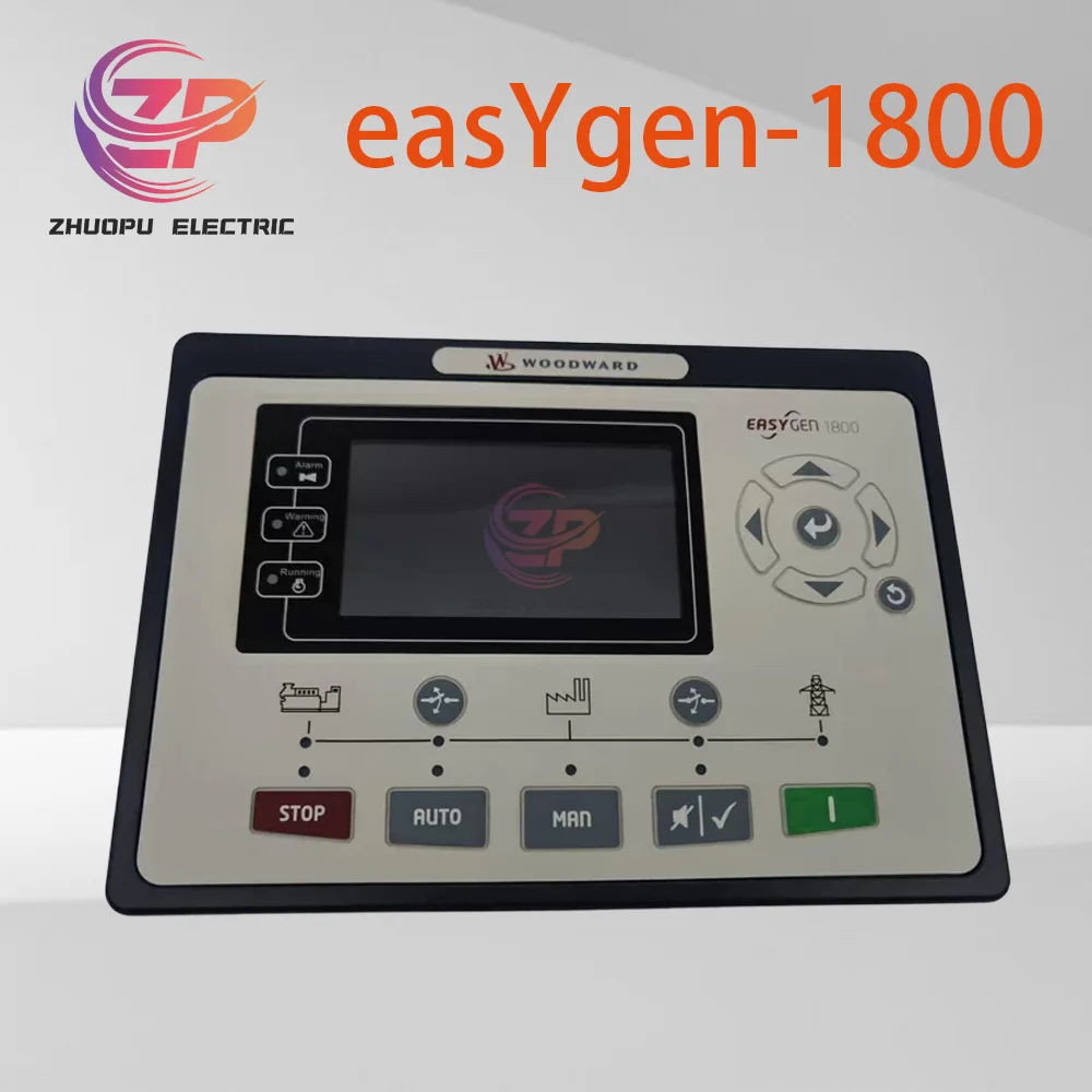

Контроллер генератора Woodward easYgen 1800 (P/N 8440-3005) режимы АВТО/MAN