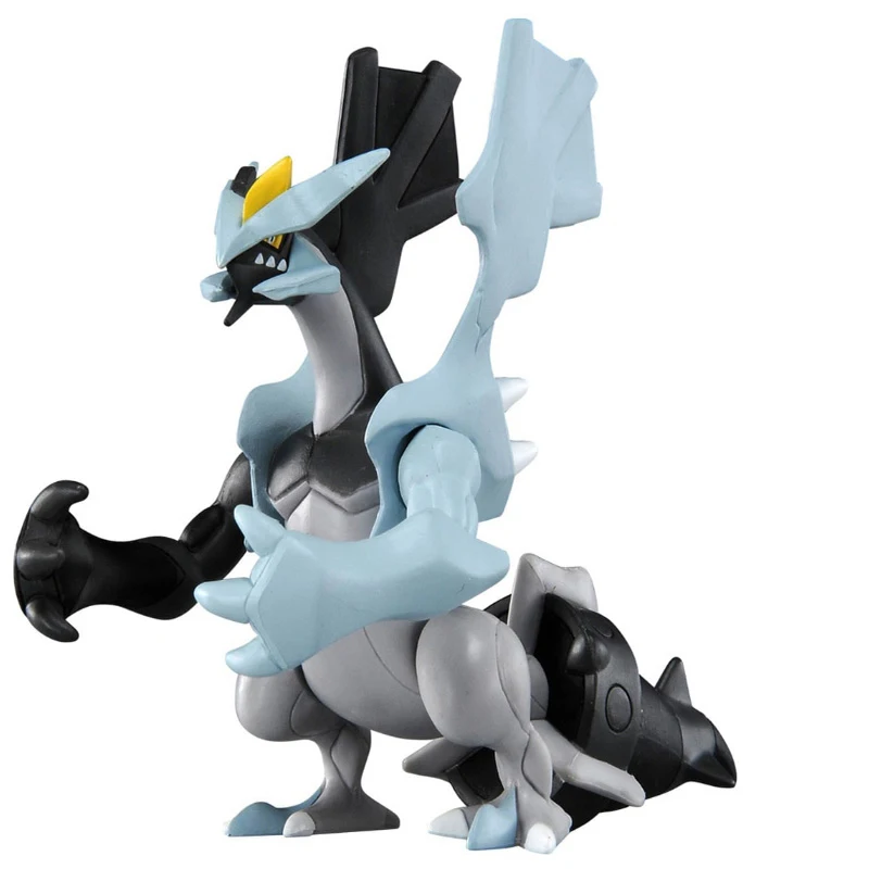 TAKARA TOMY Pokemon Kinderspeelgoed Cartoon Modellen Animatie Randapparatuur Reshiram Zekrom Kyurem Trendy Figuren Verjaardagscadeautjes