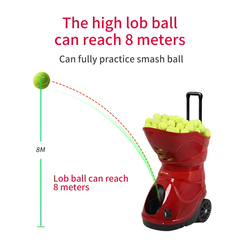 S4015A tennis coach robot ball machine trade tennis ball launcher gun with APP control and RemoteHOT SALES