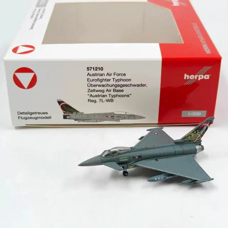 Diecast Herpa 1:200 Scale Combat Aircraft 571210 Alloy Aircraft Model
