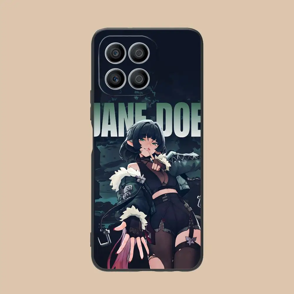 حافظة هاتف Zenless Zone Zero Jane Doe لهاتف Honor 90 80 70 60 50 30 20 10 9 8 7 Pro S SE Lite 5G طباعة ملونة واقية جميلة