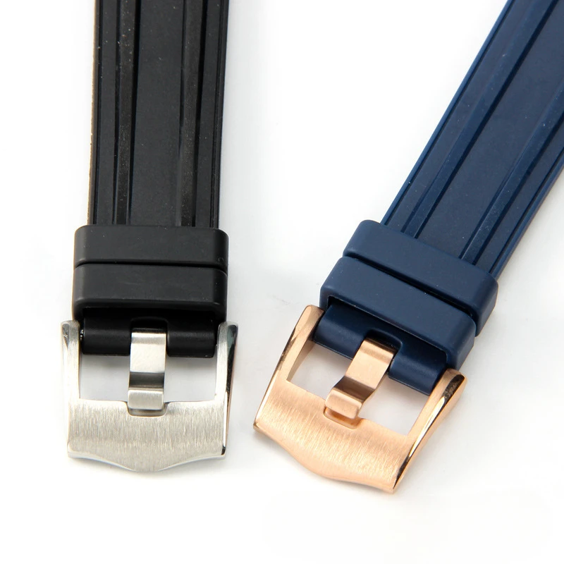 new Seamaster300Fluorine Rubber Watch Chain Ocean Universe Speedmaster Men's Silicone20mm OMG  strap