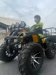 Full time four-wheel drive beach bike with bucket motorcycle, all terrain go kart, adult off-road