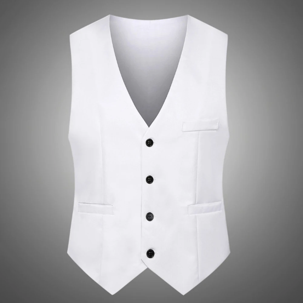 

Brand New Mens Vest Clothing Waistcoat Winter All Seasons Autumn Casual Double-breasted Sleeveless Any Ocassion