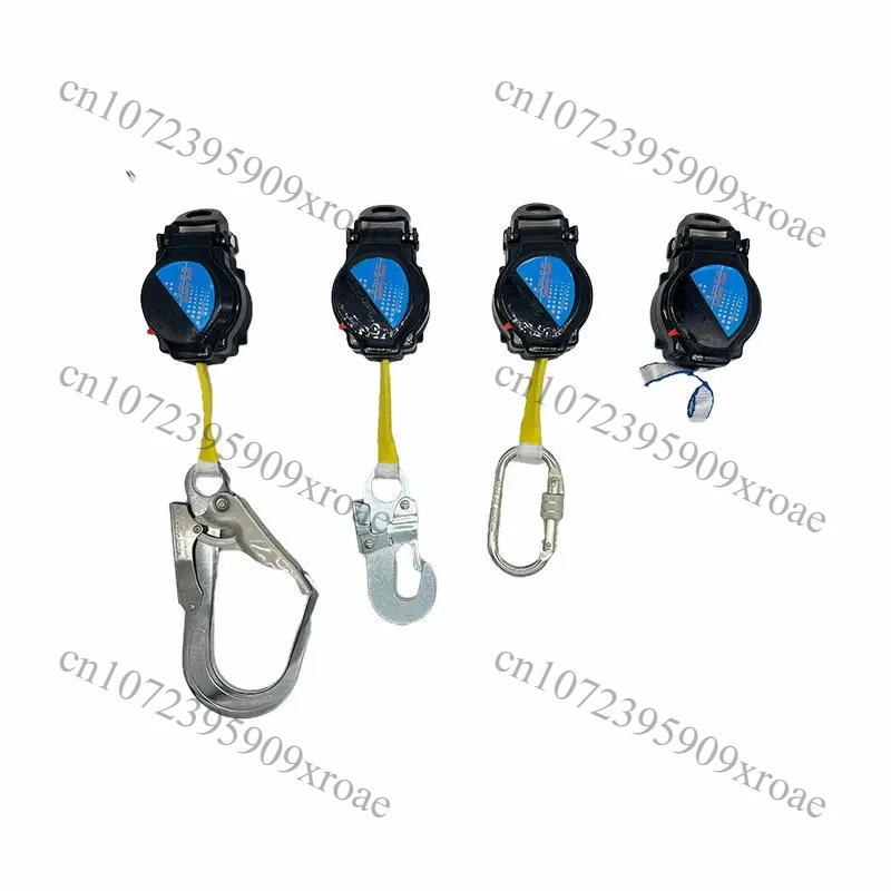 3M Webbing Speed-Sensitive Self-Locking Fall Arrester, Controlled Descent & Retrieval for Personal Safety