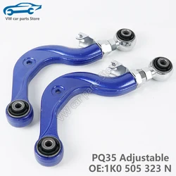 1K0505323N 2PCS Adjustable Rear Upper Camber Control Arm For VW Golf Jetta Passat CC Tiguan Sciricco SKODA YETI 5Q0 505 323 C