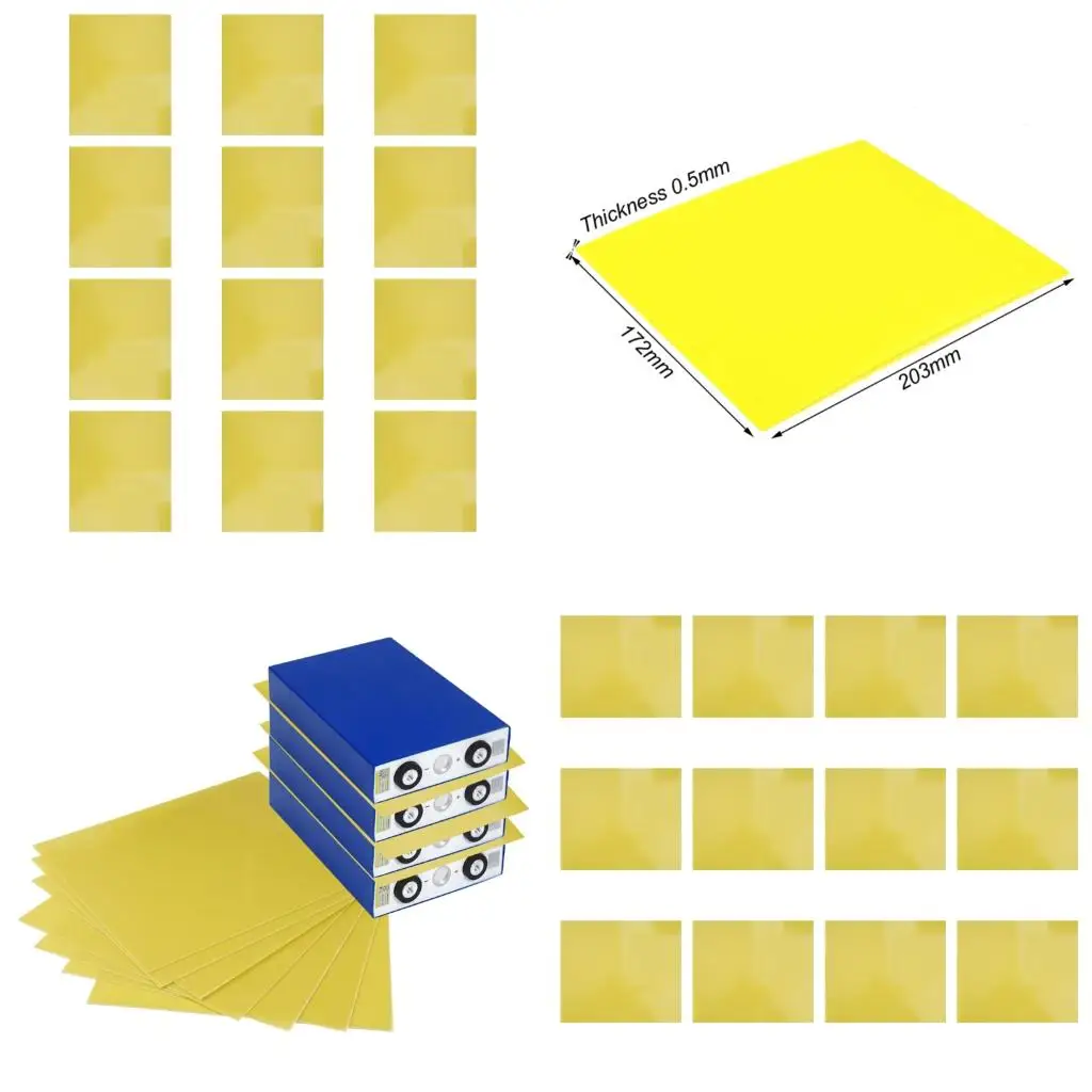  Epoxy Resin Fiberglass Insulation Plate 12Pcs Pack 155°C Thermal Stability