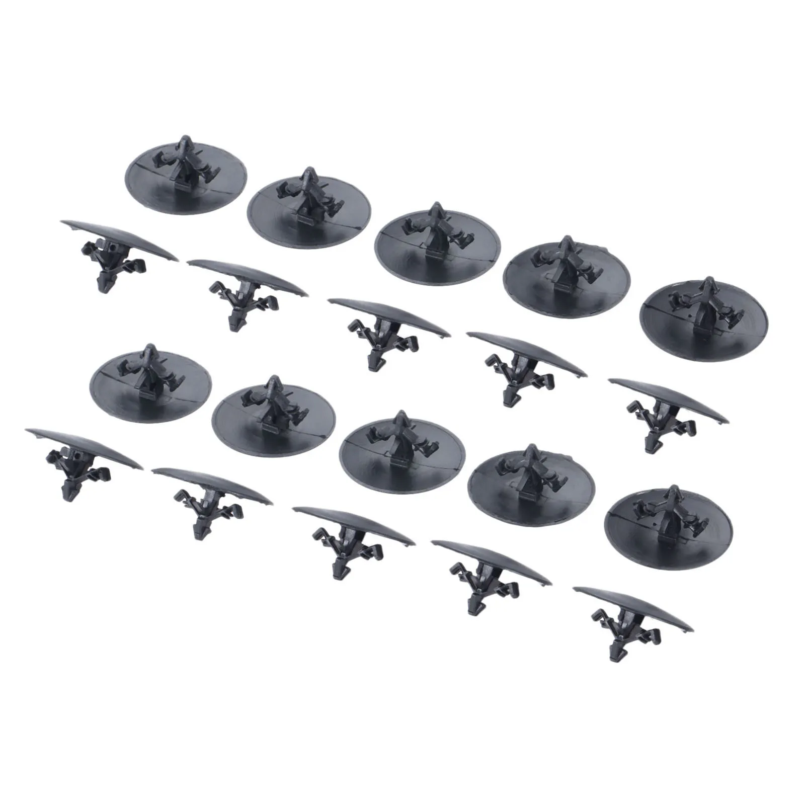 20 Pcs Plastic Clips Nylon Hood Insulation Retainer For Honda Civic CR-V FIT Accord Odyssey Acura RL RSX Insulation Cotton Clip