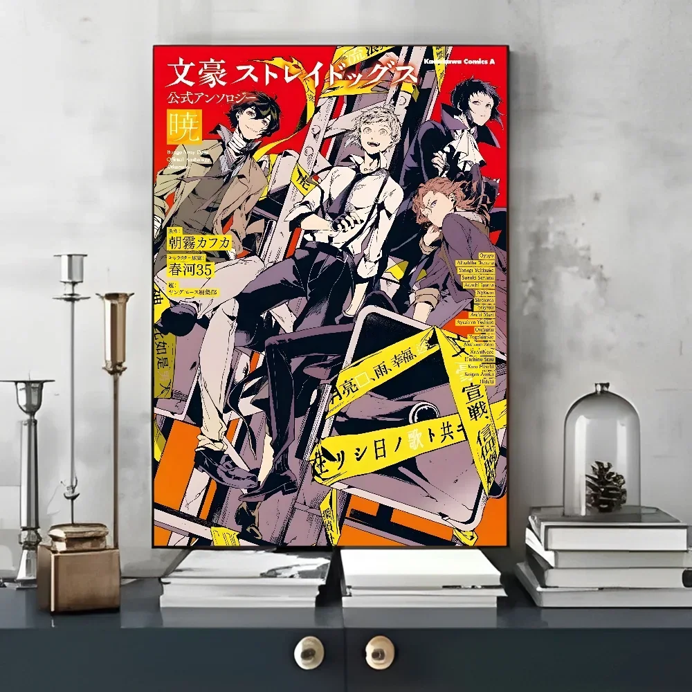 B-Bungo S-Stray D-Dogs D-Dazai C-Chuuya ملصق جماليات بسيطة طباعة قماش اللوحة لغرفة المعيشة ديكور المنزل الحديث