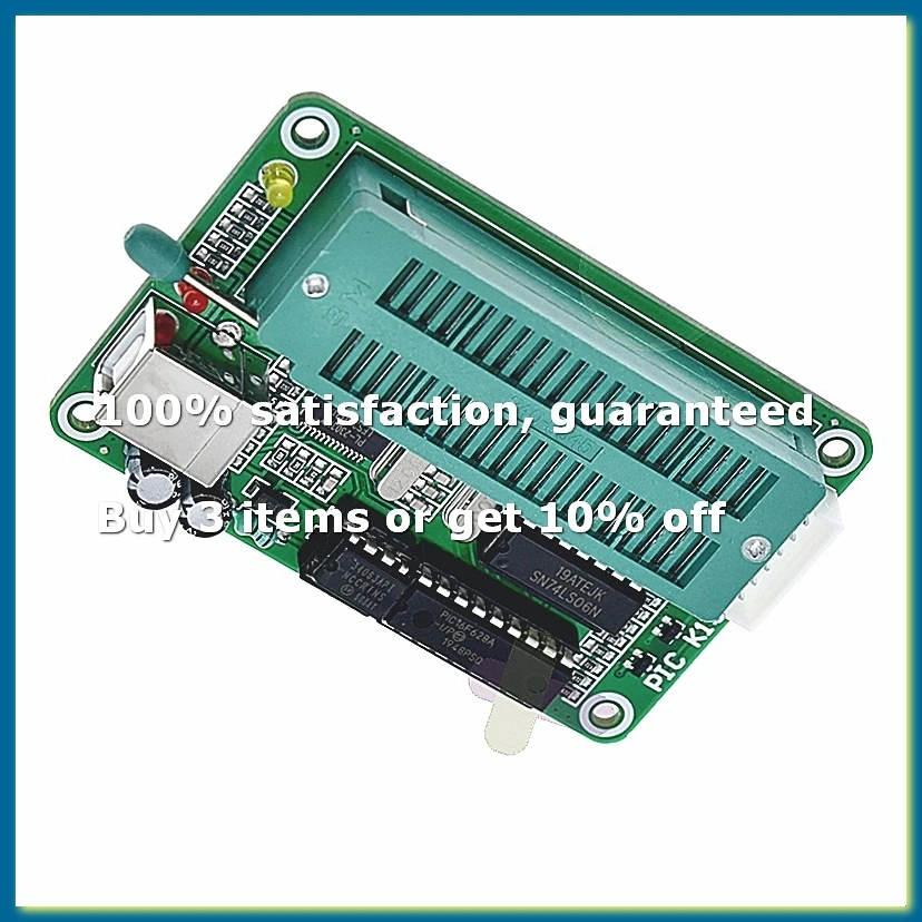 PIC K150 Programmer PIC MCU Microcore Burner USB Downloader with USB Cable-DTA9