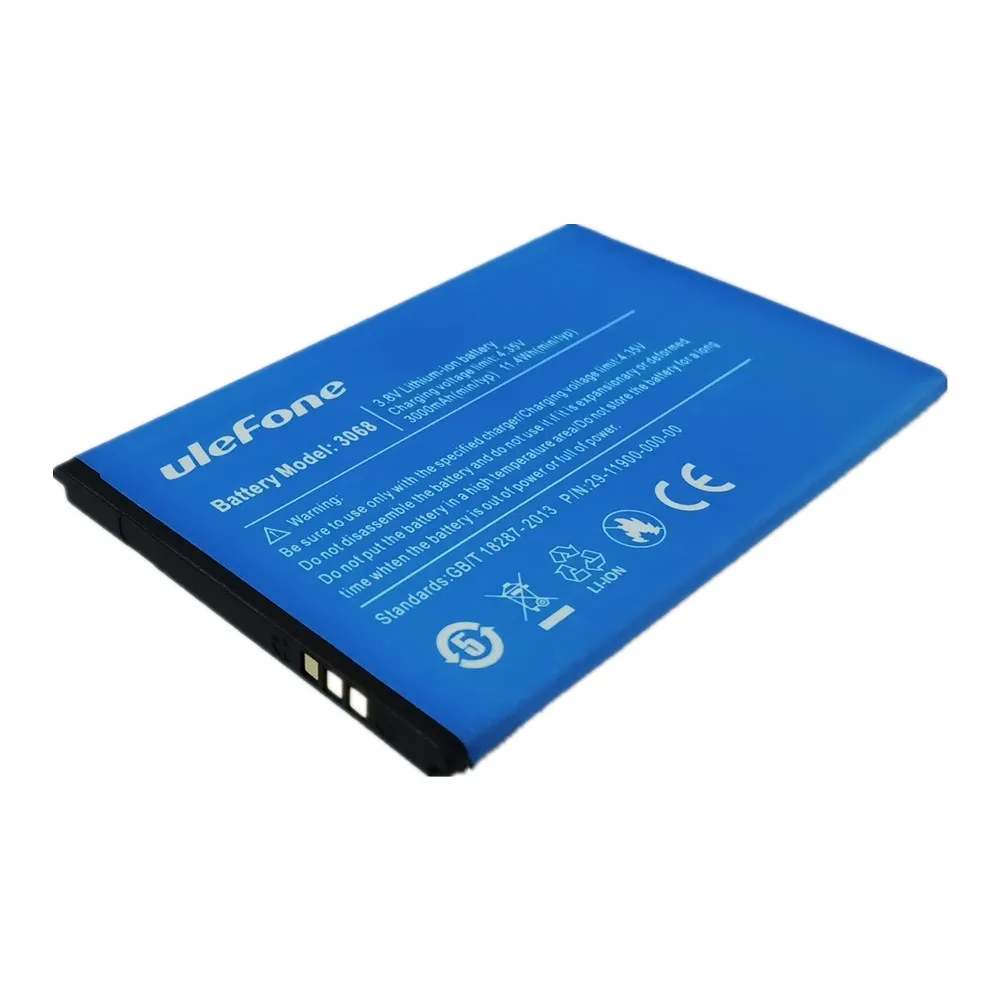 New 3000mAh 100% Original Battery For Ulefone S1 S 1 Phone Battery Bateria In Stock + Tracking Number