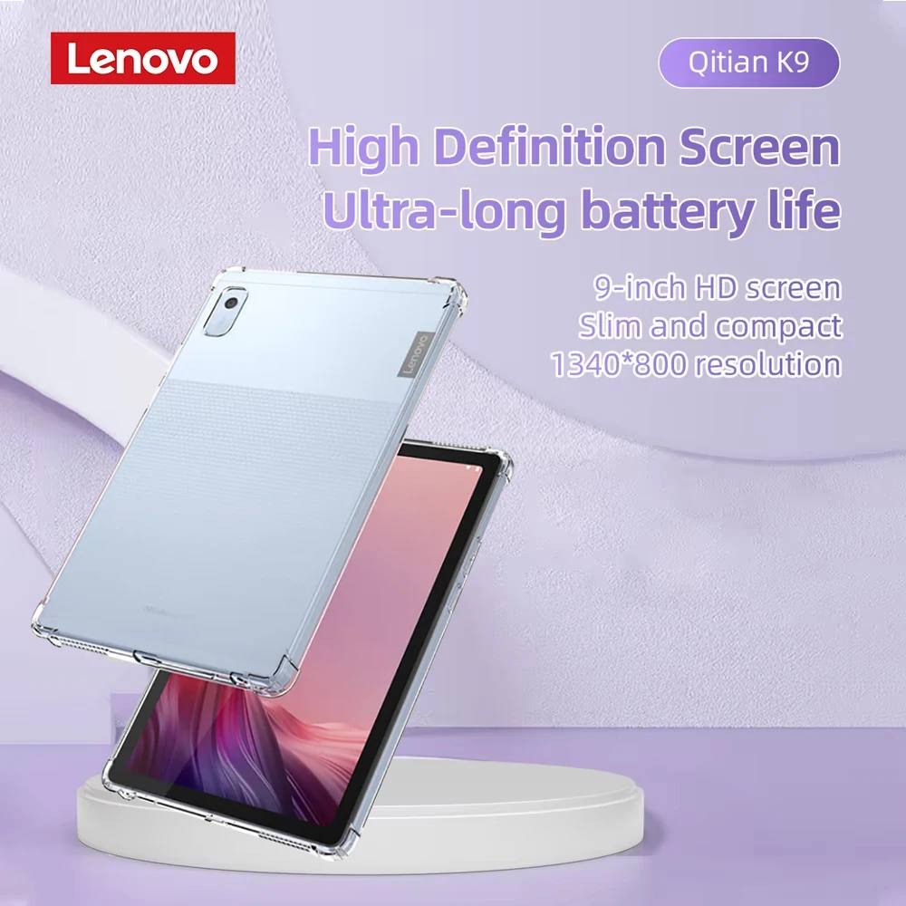 Lenovo Tab K9/M9 Tablet 4G LTE Global ROM 9 pollici MTK G80 Octa-core 4GB 64GB Dolby Atmos suono 5100MAH Global PC Pad Con custodia