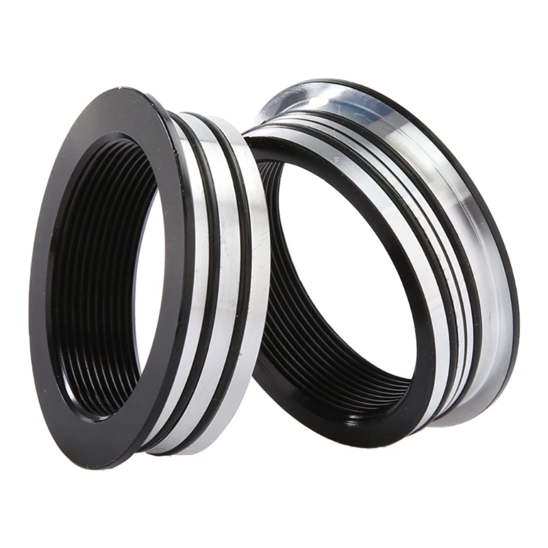 2pcs 42mm Aluminum Alloy Bottom Bracket Conversion Seats Bike Accessory Enduring