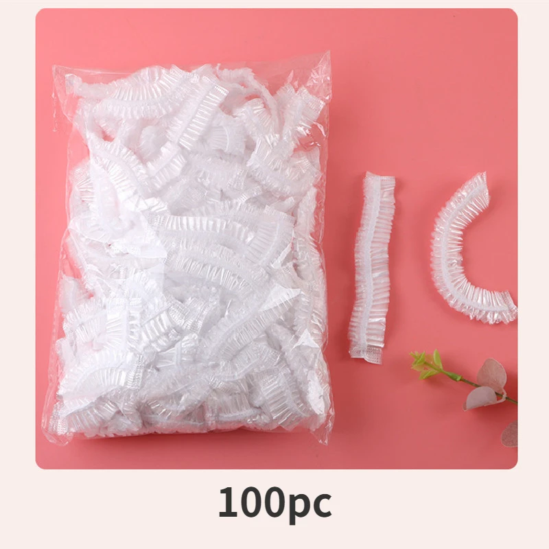 

100pcs Disposable Food Cover kithchen Refrigerator fruit food Stretch Leftovers protection flim Dustproof Bowls Cups Caps bag