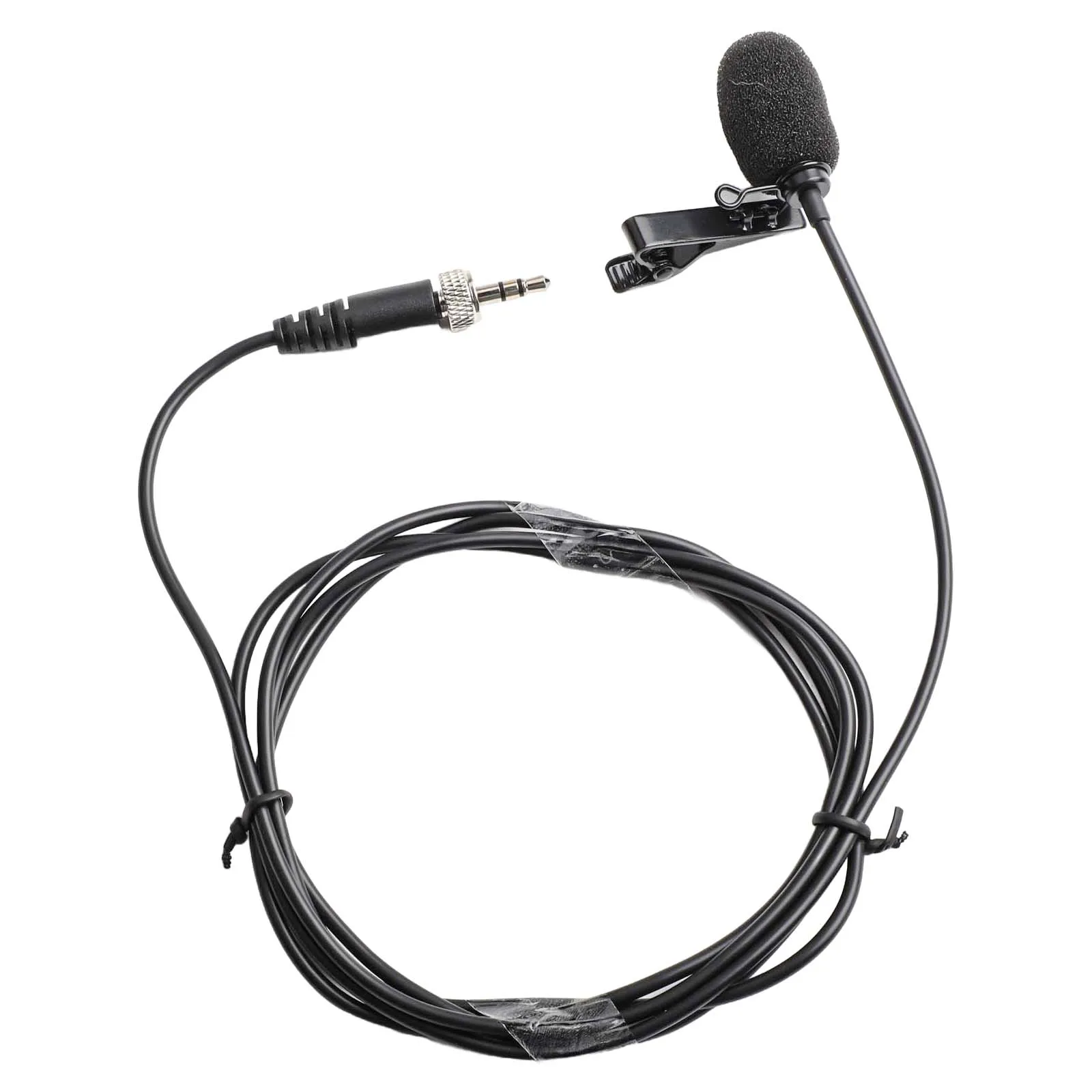 Lapel Microphone For Sony Black Lapel Microphone Ample Room For Movement Comfortable Under-ear Design Complete Accessory Package