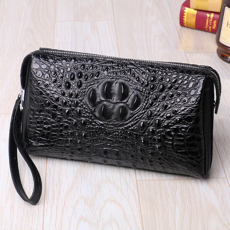 New Men's Handbag With Password Lock Anti-theft Business Leisure Handbag Grab Bag Clip Bag Handbag Men's Laptop Briefcase Wallet