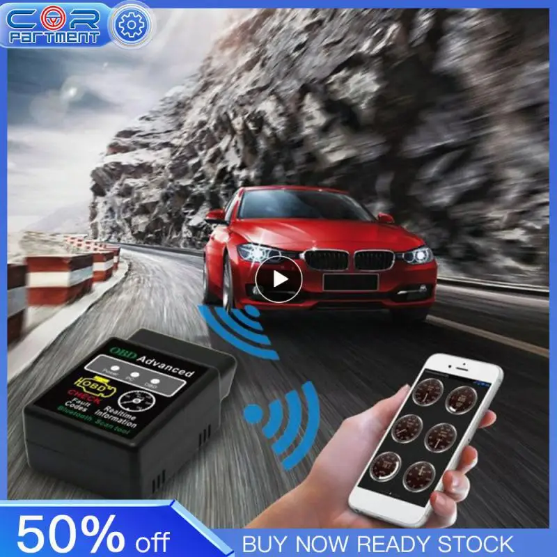 Auto Scanner Efficient Easy Car Troubleshooting Wireless Connectivity Compatible With Multiple Devices Car Diagnostic Tool